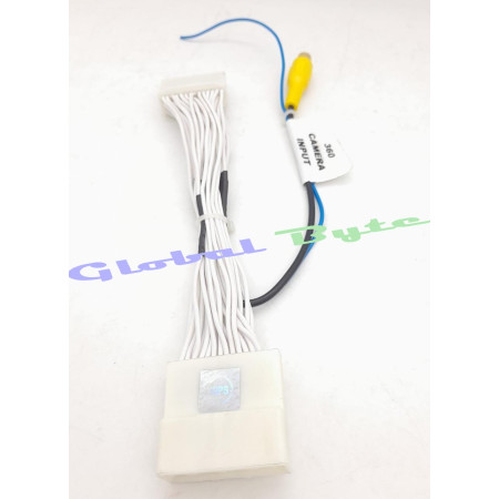 Global Byte 360  Camera Input Suitable for Toyota Hycross G Model Petrol 2023+ | CAM-TY-HCR/360 Global Byte 360  Camera Input Suitable for Toyota Hycross G Model Petrol 2023+ | CAM-TY-HCR/360